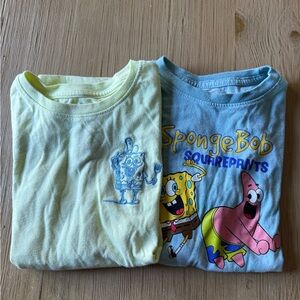 SpongeBob SquarePants Yellow Graphic Tee